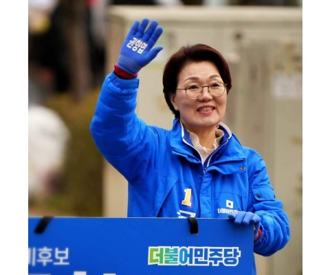 [4·10 총선] 민주당 권향엽 후보, 선거운동 첫날 이모저모